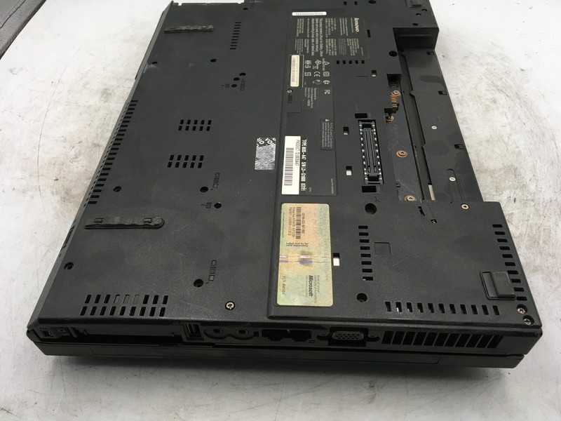 LENOVO THINKPAD R61 - BOOTS TO BIOS - INTEL CELERON 540 - NO RAM - READ - BB gallery