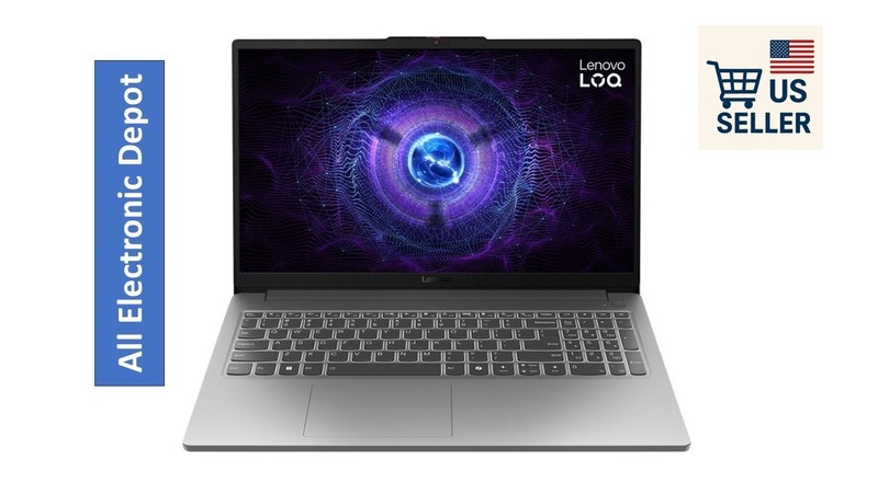 New Lenovo LOQ 15.6" Gaming Laptop RTX 4050 6GB i5-12450HX 16GB 512GB Grey gallery