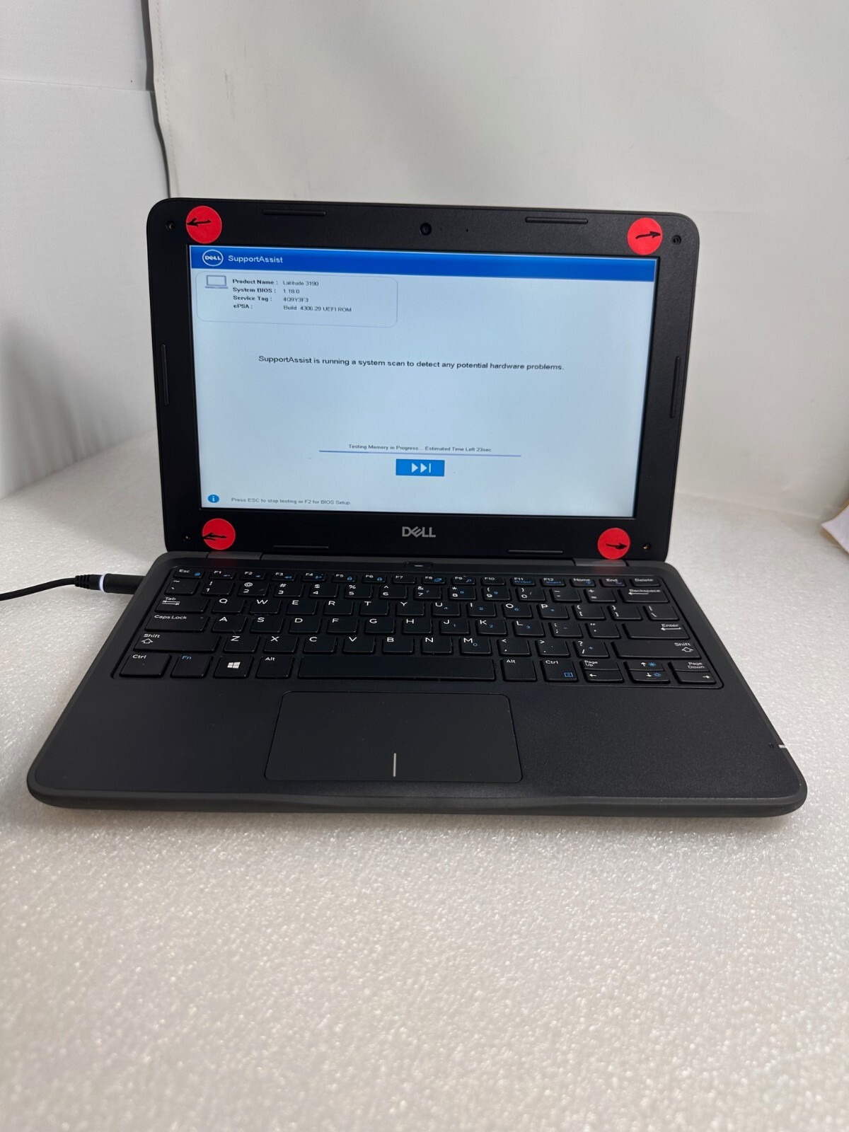 Dell Latitude 3190 Computer 11.6" Intel Pentium N5030 Pro 8gb ram 128PCIe no OS gallery