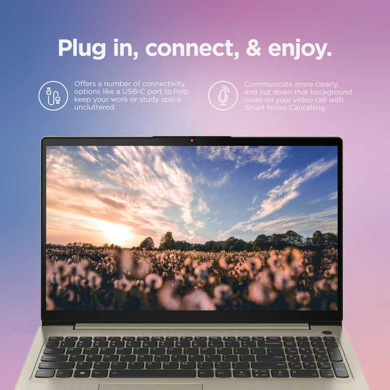 New Lenovo IdeaPad Laptop 15.6 6-Core Ryzen 5 12GB RAM 512GB SSD Backlit Copilot gallery