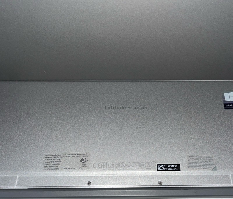 Dell Latitude 7200 2-in-1 12.3" i7-8665U@1.9GHz, 16GB RAM, 512GB M2, W11P *READ* gallery