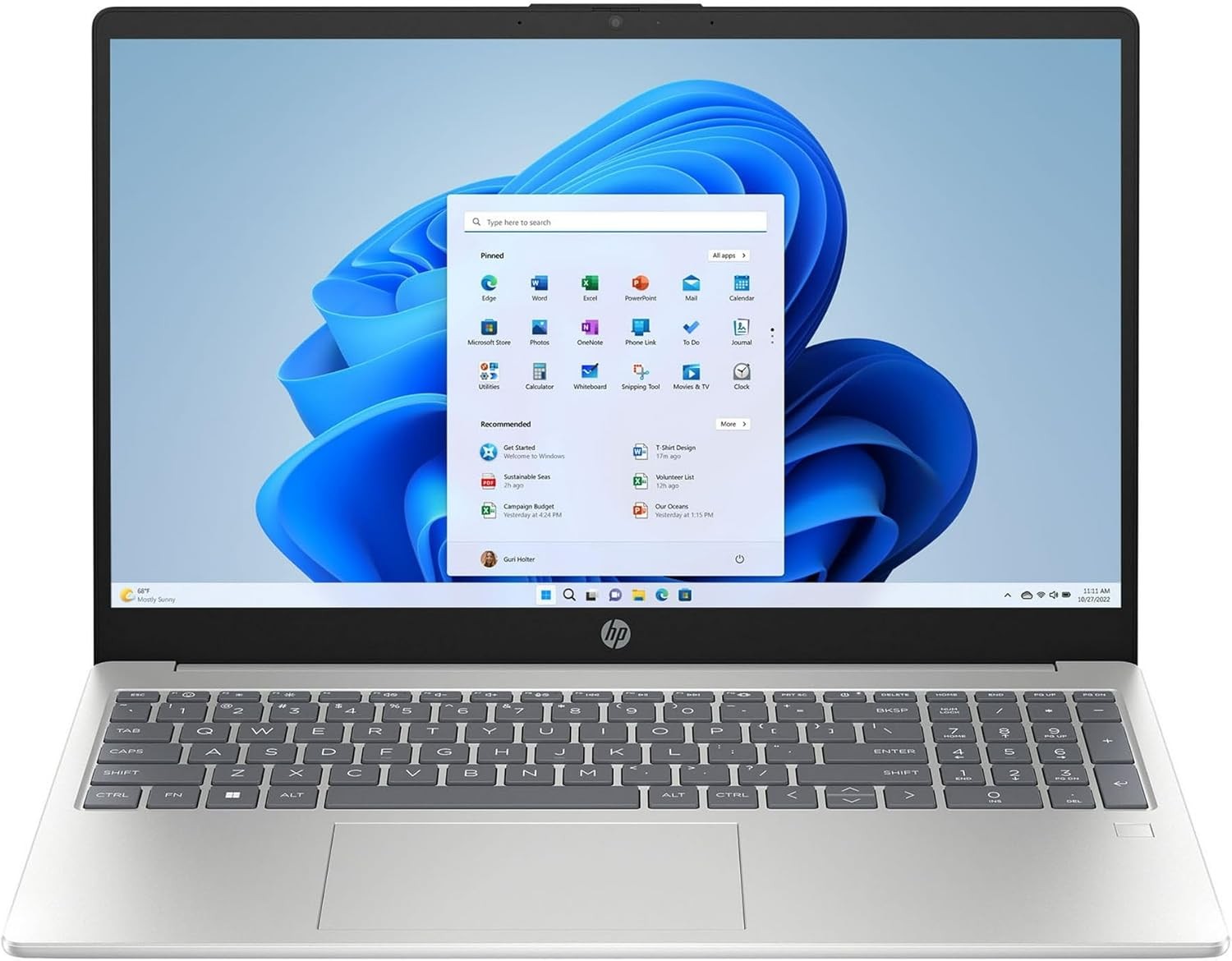 HP 15 FD0130WM 15.6" Touch Intel i3 8GB 256GB SS Intel Graphics B9RY5UA#ABA gallery