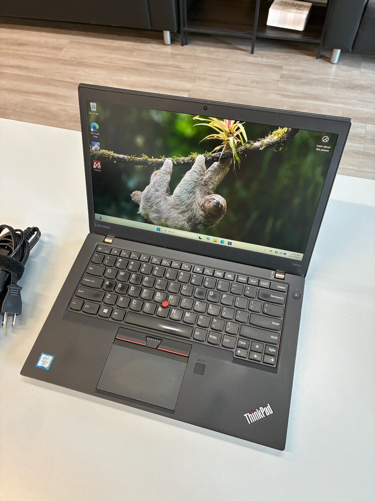 Lenovo T460s: 14" / i7-6600U / RAM 8Gb / SSD 128Gb / Win 11 Pro gallery