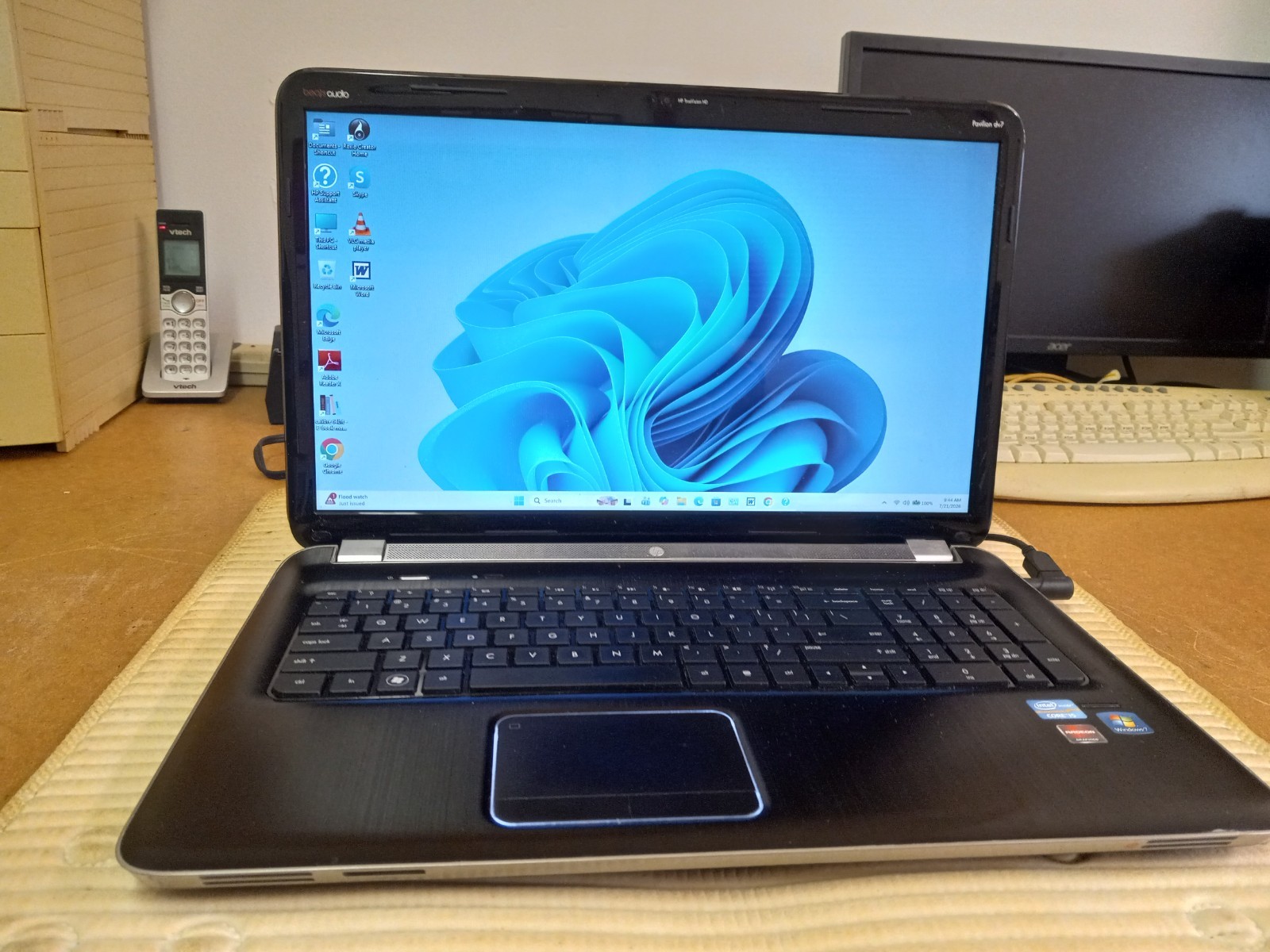 HP Pavilion Dv7 Laptop Win 11 Intel Core i5 2.30 GHZ 12GB Ram 1Tb Hard drive gallery
