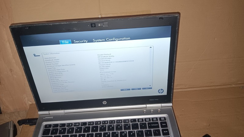 Lot of 4 HP EliteBook 8470p, EliteBook 8460p, Hp Probook 5330m Laptops For Parts gallery