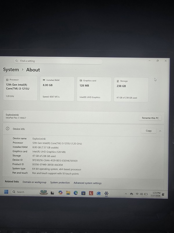 Lenovo IdeaPad Flex 5 14IAU7 14-Inch Touchscreen 2-in-1 Laptop gallery
