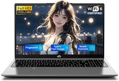 NIMO 15.6″ FHD Laptop, 4 Cores Intel Twin Lake up to 3.6GHz 16GB RAM 256GB SSD