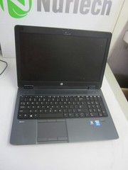 HP ZBook 15 i5-4300M 2.6GHz 16GB 256GB .Laptop + AC NO OS, STIFF KEYS READ~