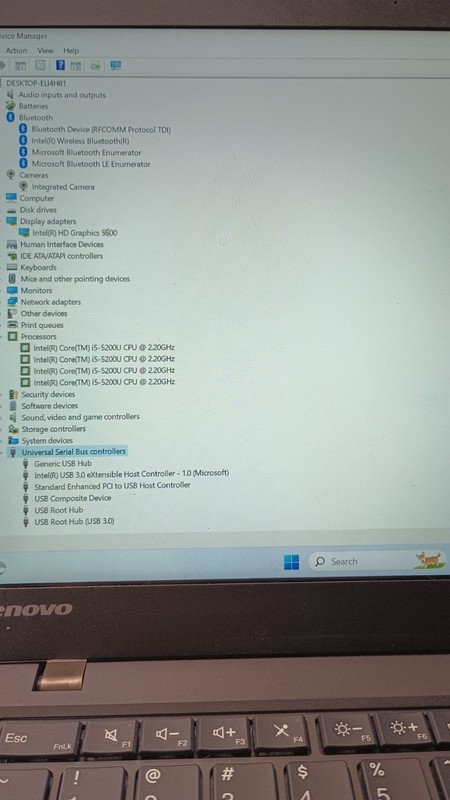 8262 ThinkPadT450s.i5-5200U.8GB.128GB SSD.14".FHD.W11.Internal Battery Only! gallery
