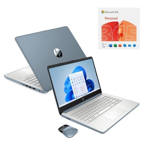 Open Box: HP 14 HD Touchscreen Notebook Intel N150 4GB RAM 128GB SSD Moonlight