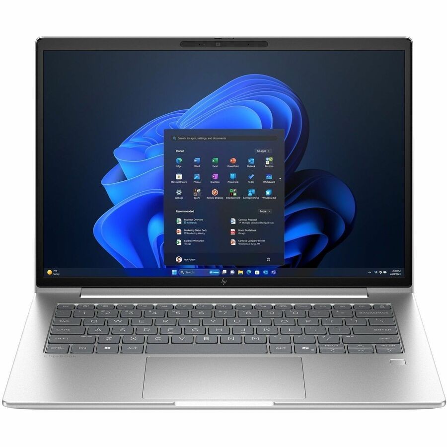 HP EliteBook 6 G1a 14" Notebook 60Hz AMD Ryzen 5 16GB SSD Silver W11P BM1L0UTABA gallery