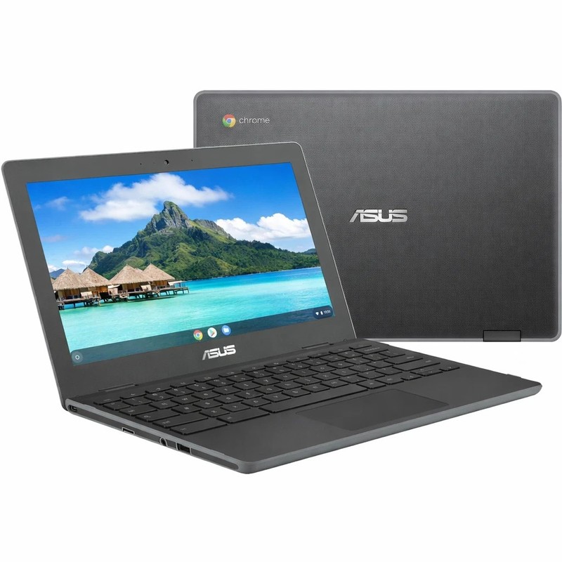 ASUS Chromebook Intel Celeron N4020 11.6" 4GB RAM 32GB eMMC Wi-Fi Bluetooth New gallery
