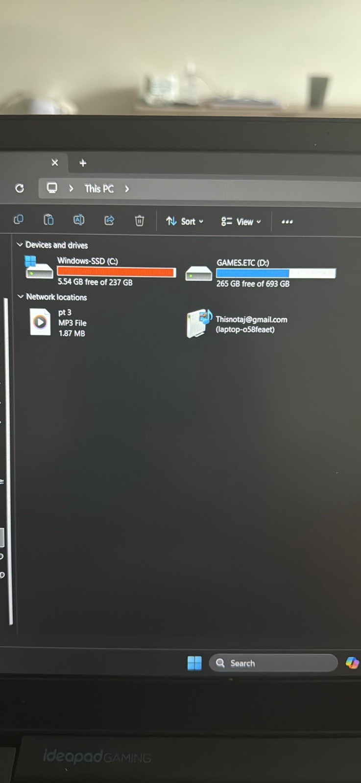 Lenovo Gaming Laptop *upgraded* gallery