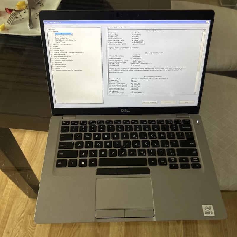 Dell Latitude 5410 i7-10610U-8 GB RAM 256GB SSD Win 11 Pro Webcam Backlit KB gallery