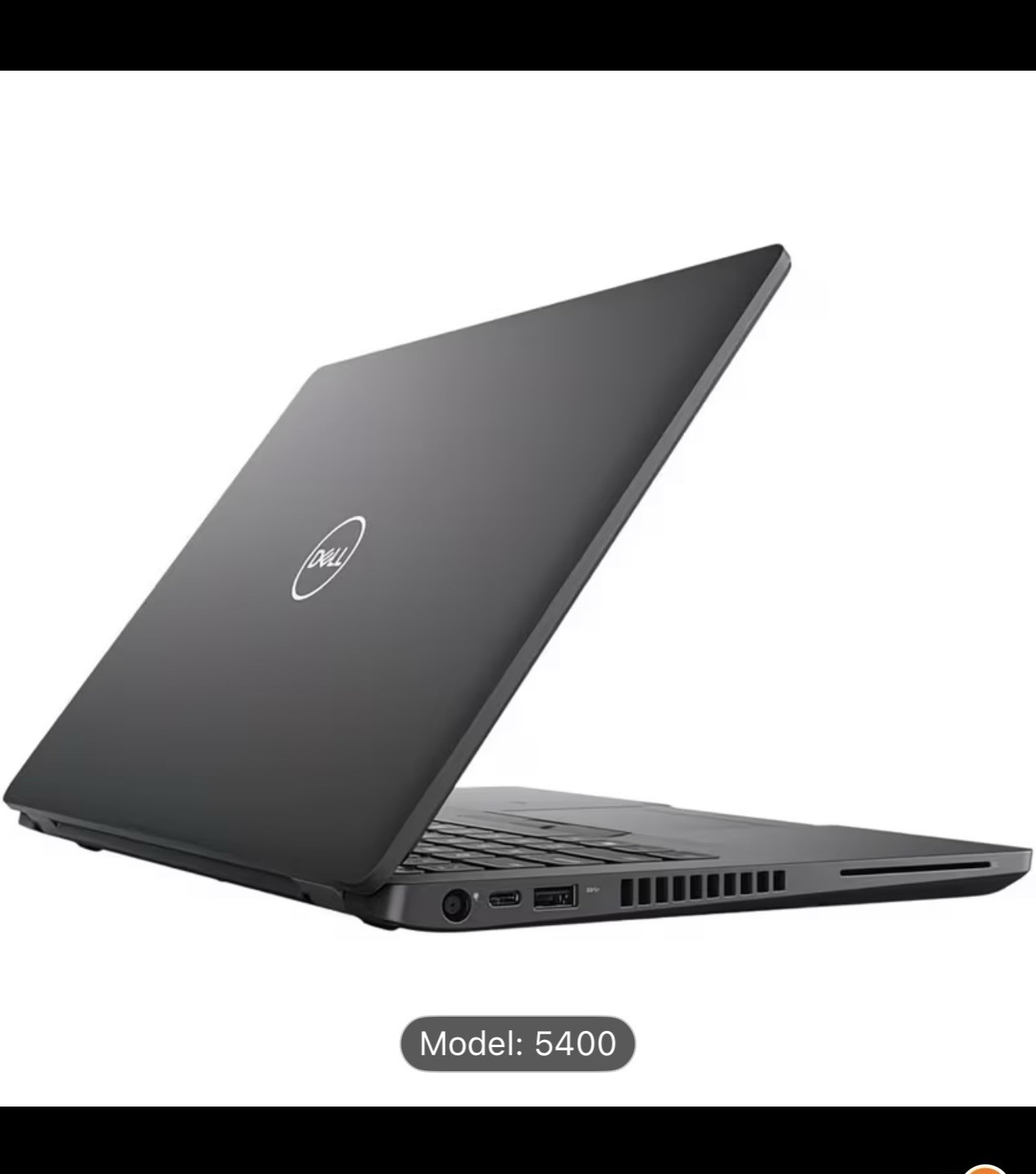 Dell 5400 Notebook Laptop Black HDMI USB Ethernet Webcam Wi-Fi gallery