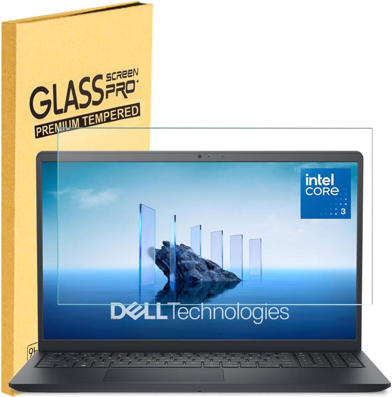 Tempered Glass Screen Protector for Dell 15 D15260/DC15250/DC15255 15.6" Laptops gallery