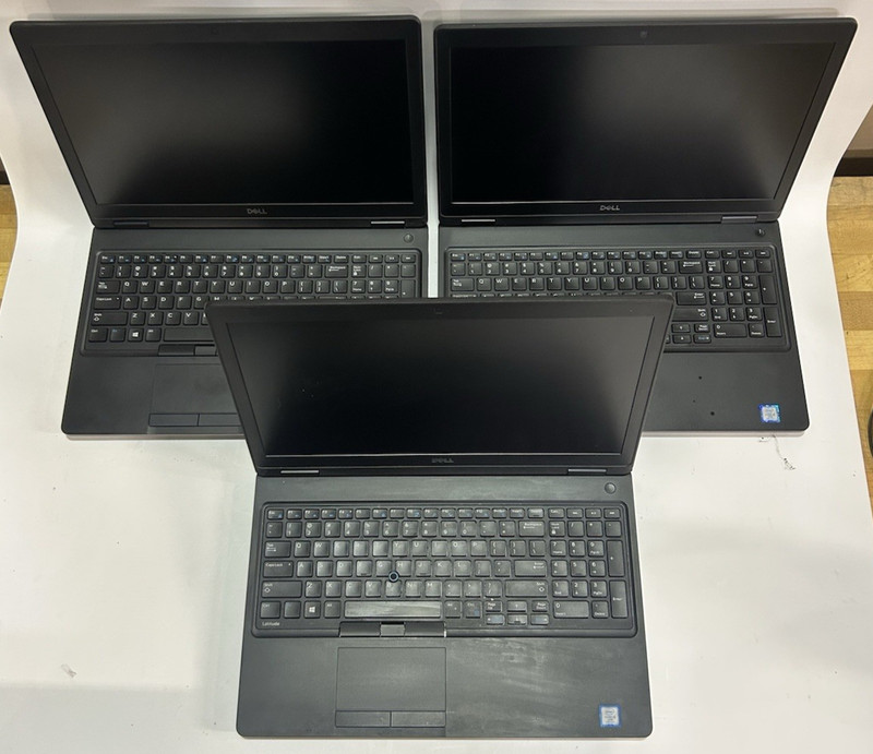 LOT OF 7 Dell Latitude 5580 & 5590 Laptops Intel i5-7300U - 8GB - 256GB - W11P gallery