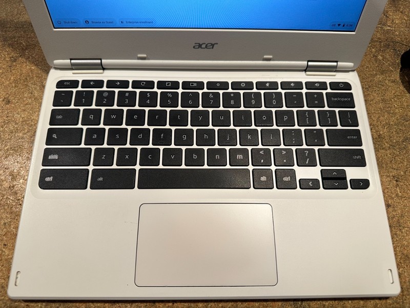Acer ChromeBook N1Q10 CB3-131 Series White Working w Adapter gallery