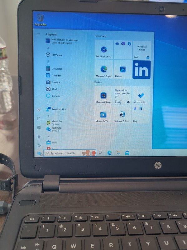 HP Notebook 15, 15.6in Screen, Grey, Factory Default gallery