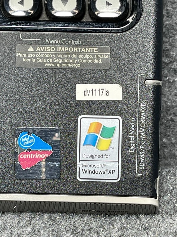 HP Pavilion DV1000 Laptop Intel Centrino For Parts Repair gallery