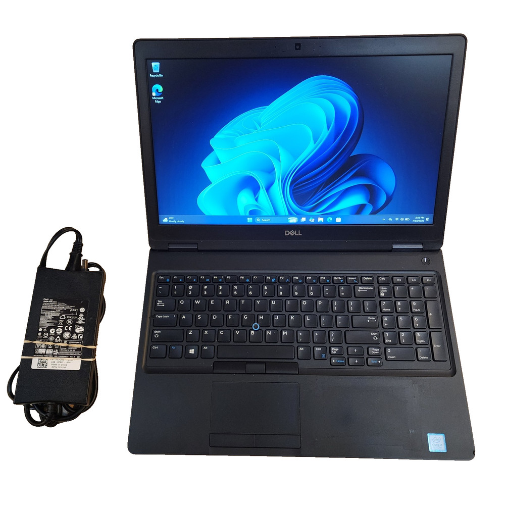 Dell Latitude 5591 15.6" Quad-Core i5-8400H 16GB RAM 256GB SSD Win11 Pro Laptop