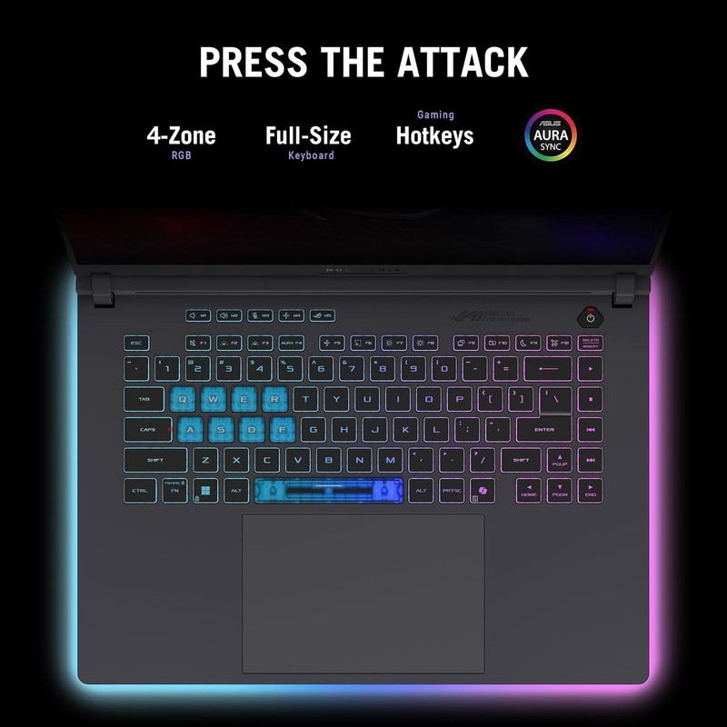 ASUS ROG Strix G16 16” WUXGA Gaming Laptop Core i7-14650HX RTX 5060 64GB 2TB SSD gallery