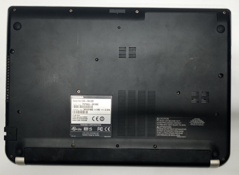 Toshiba Satellite E45-B Laptop 14"FHD i5-5200U@2.20GHZ 6GB RAM NO HDD/OS WH718*! gallery