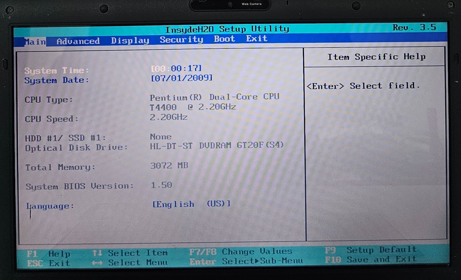 Toshiba Satellite L505 Laptop Intel Dual Core T4400 3GB Ram NO HD/OS/BATT (FL) gallery