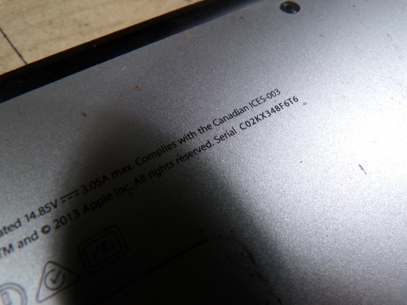 MACBOOK AIR “CORE I5” 1.3 13” (MID-2013) 1.3 GHZ CORE I5 (I5-4250U) 4GB RAM gallery