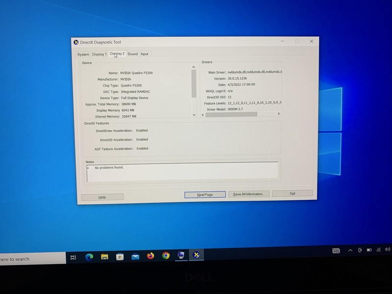 Dell Precision 7530 i9-8950HK 64GB 1TB SSD P3200 6GB 15.6" W 10 Pro Touch CLEAN gallery