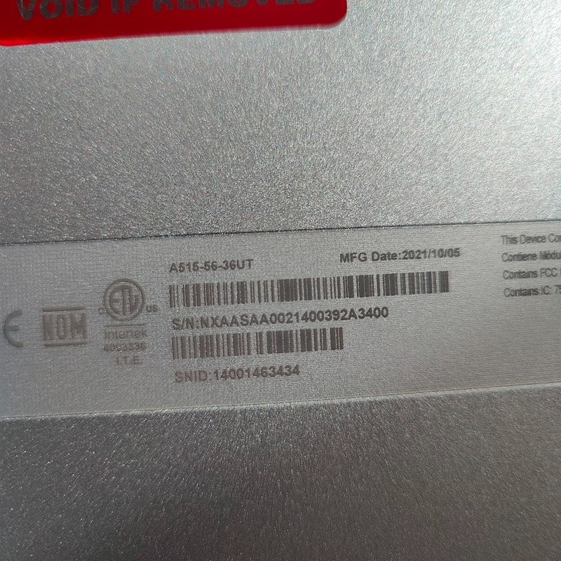 Acer Aspire 5 | 15.6" Full HD Display | 4GB DDR4 | 128GB | A515-56-36UT gallery