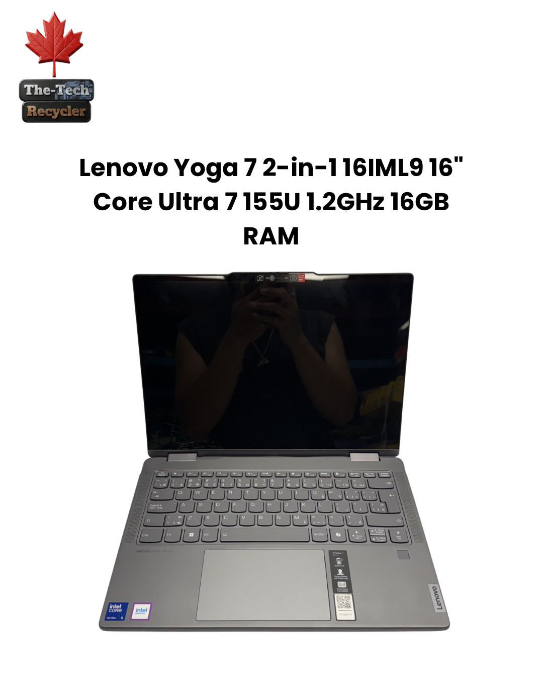 *READ Lenovo Yoga 7 2-in-1 16IML9 16" Core Ultra 7 155U 1.2GHz 16GB RAM gallery