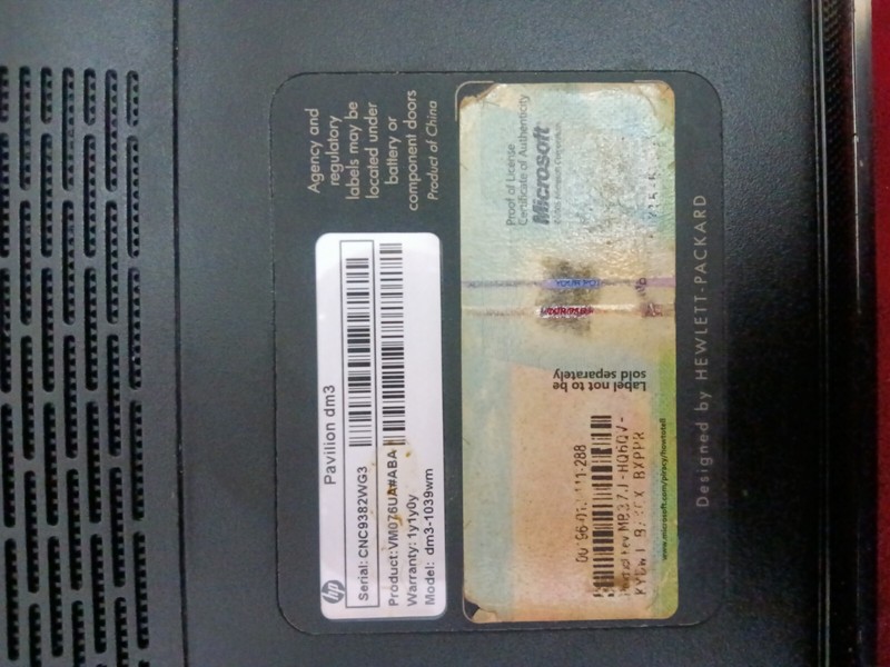 HP Pavilion dm3 Memory 2GB gallery