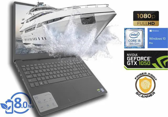 Dell Inspiron 7590 15.6 in FHD Display i5-9300H 8GB RAM 256GB NVMe SSD NVIDIA