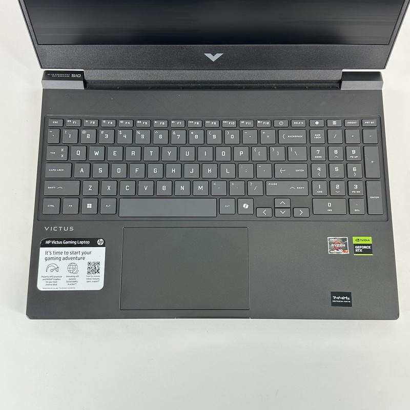 HP Victus Gaming 15 144Hz FHD Ryzen 7 7445HS 16GB 512GB RTX 4050 Cracked LCD gallery