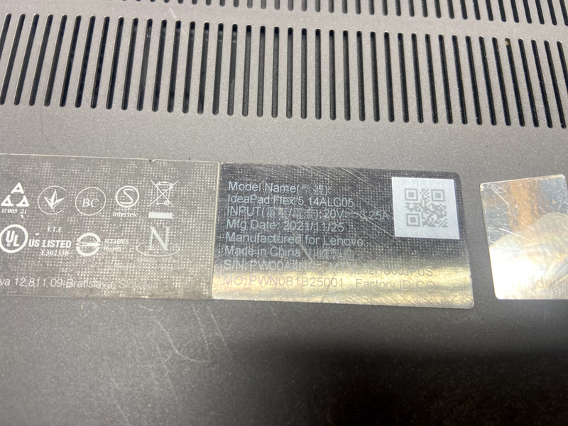 Lenovo IdeaPad Flex 5 14ALC05 AMD Ryzen 7 5700u 16GB 512GB SSD Windows 11 READ gallery