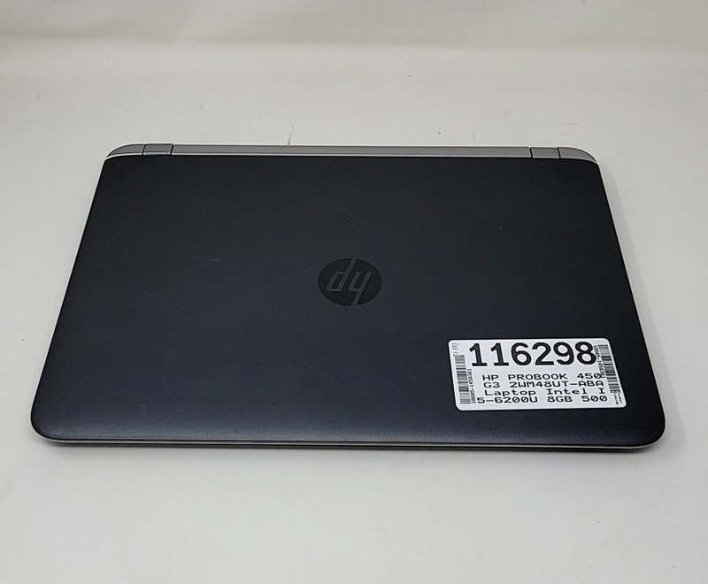 HP PROBOOK 450 G3 2WM48UT-ABA Laptop Intel I5-6200U 8GB 500GB SEE NOTES gallery