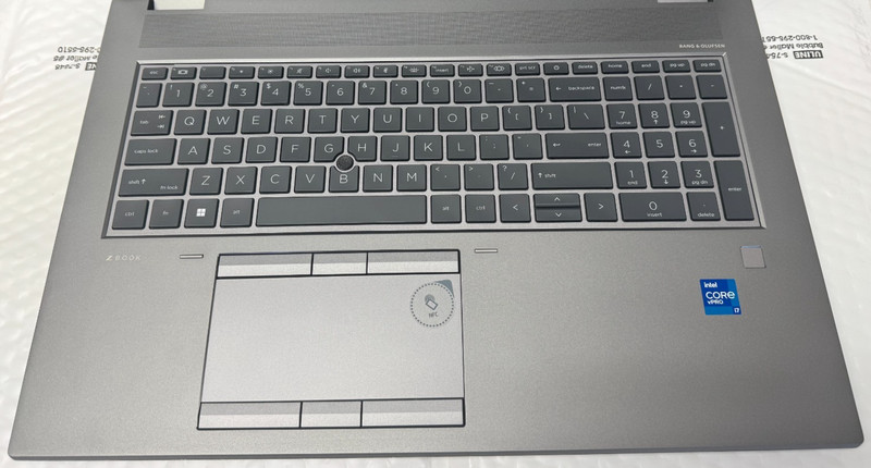 HP ZBOOK FURY 17 G8 i7 T1200 4K TOUCH 32GB - Overall Great Shape gallery
