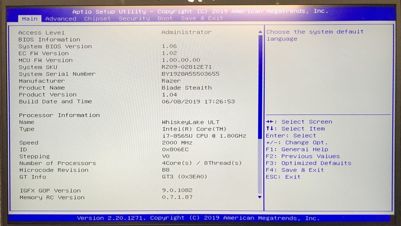 Razer Blade Stealth 13.3" Laptop i7-8565U 16GB RAM 512GB NVMe gallery