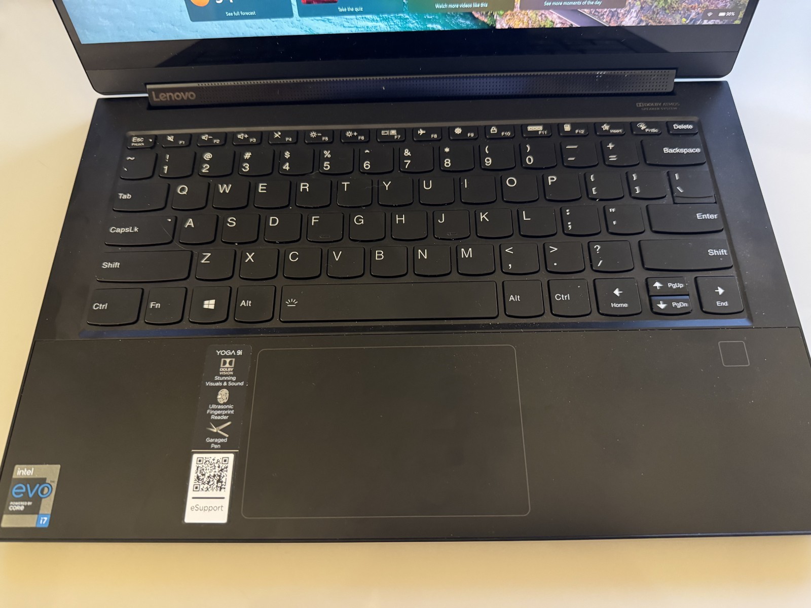 Lenovo Yoga 9i 14ITL5 14" 4K UHD Touch i7-1185G7 16GB 512GB SSD 2-in-1 94% Batt gallery