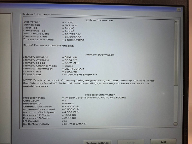 Touch Dell Latitude 5501 15.6" FHD i7-9400H 8GB 128GB Thunderbolt Win 11 Pro B gallery