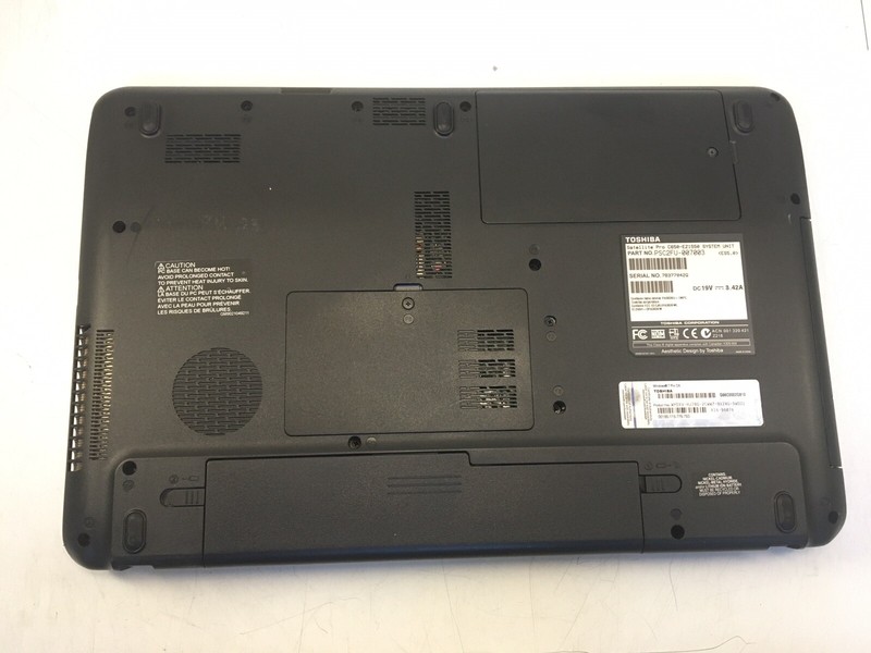 Toshiba Satellite Pro C650 Laptop i3-2310M/4GB RAM/NO OS/NO HDD - Boots to Bios gallery