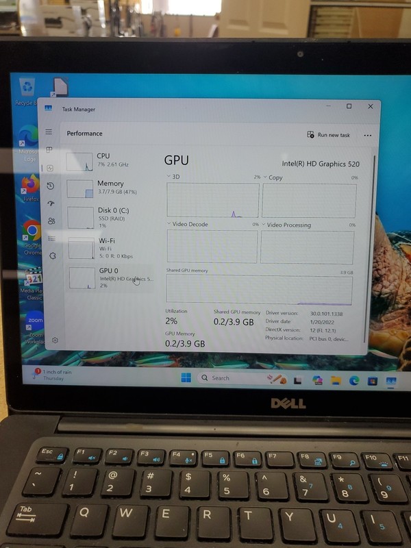 Dell Latitude 7480 14'' i5-6300U 2.4GH 8GB DDR4 256GB SSD Win 11 032526-2 gallery
