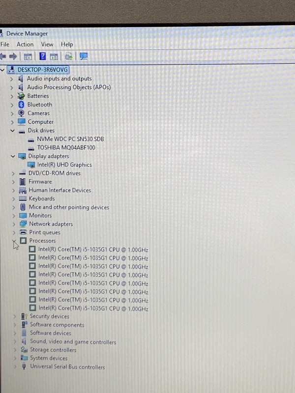 ACER ASPIRE 3 17" i5-1035G1 12GB RAM 256GB SSD+1TB HDD WINDOWS 11 BATTERY 89% gallery