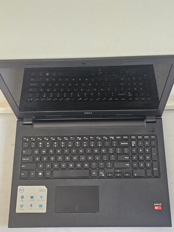 Dell Inspiron 15 Laptop - AMD A6 - 8GB RAM - 500GB HDD - NO BATT - Windows 10 gallery