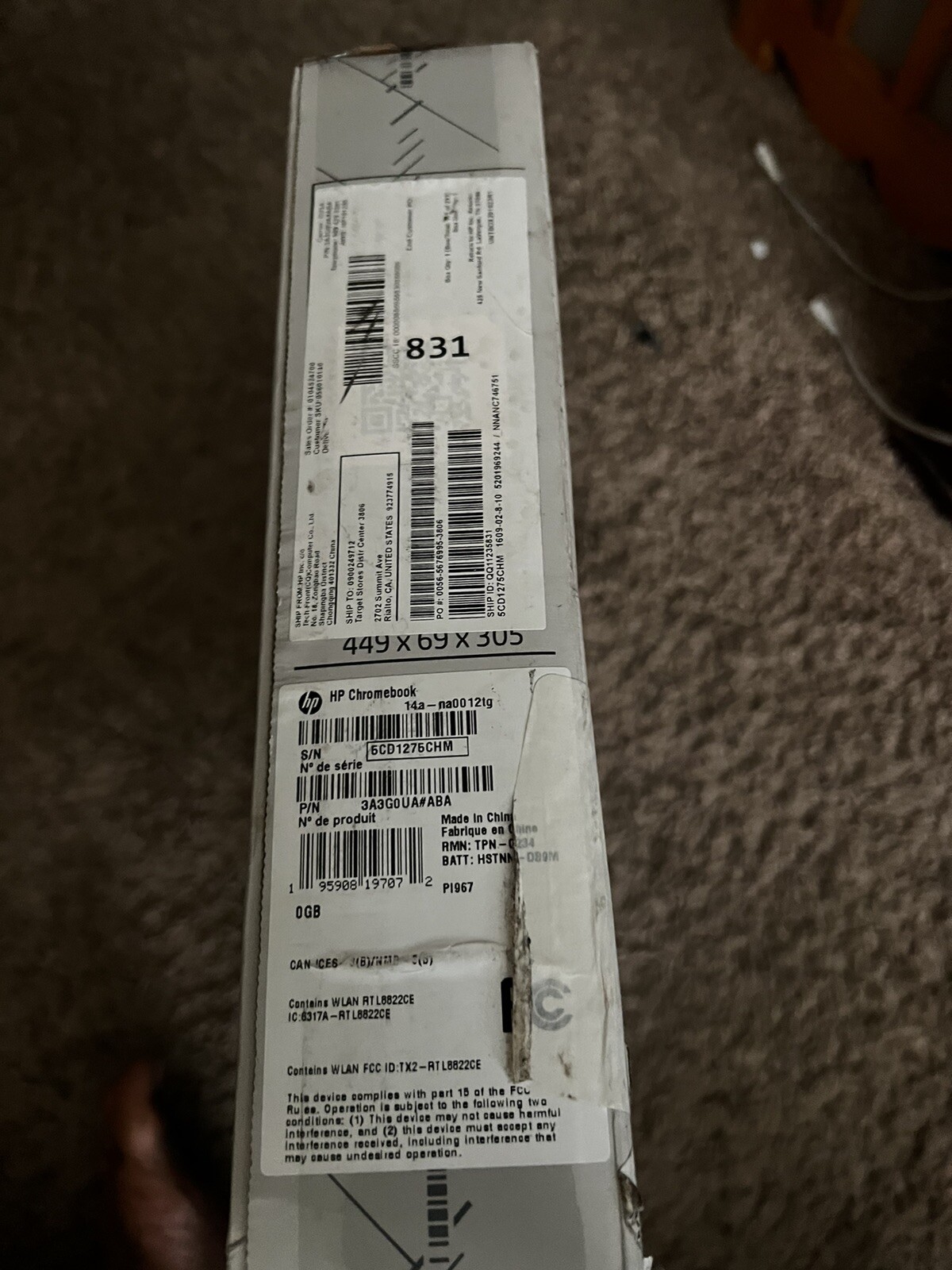 HP Chromebook 14-ca061dx 14 in. 32GB Intel Celeron N3350 2.40GHz, 4GB Laptop - gallery