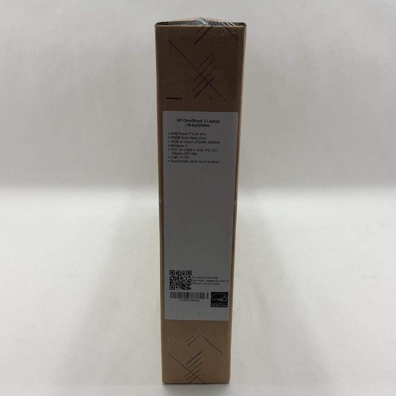New HP OmniBook 3 16-BY0205DX 16" Ryzen 5 40 APU 2.8GHz 16GB RAM 256GB SSD gallery