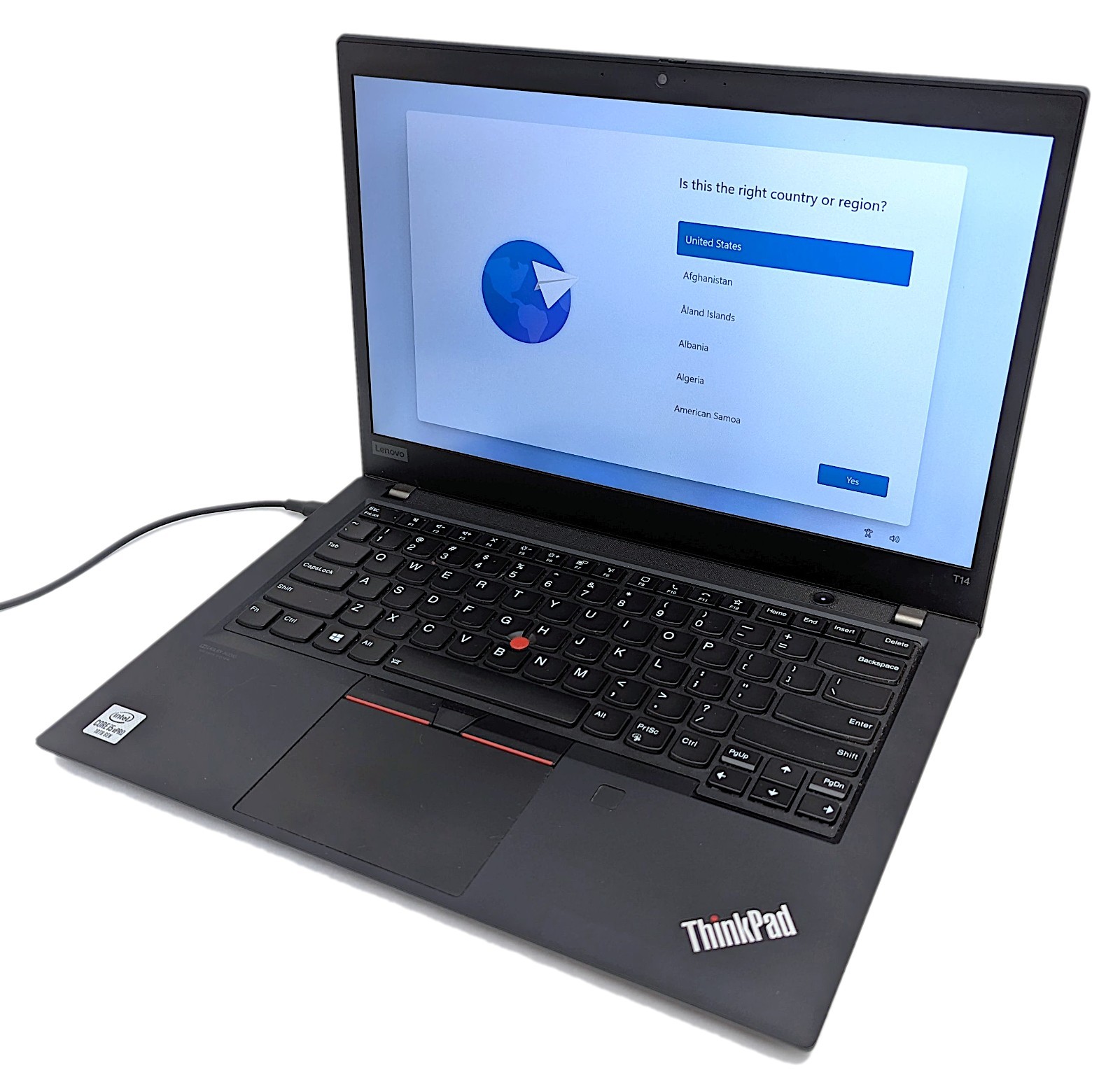 Lenovo ThinkPad T14 Gen 1 14" Laptop i5-10310U 1.70GHz 16GB RAM 256GB NVMe Win11 gallery