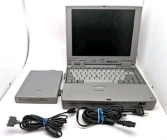 Vintage Toshiba Tecra 500CDT Notebook Computer w/HDD RAM WIN 95 *WORKS*