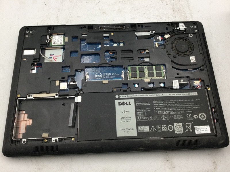 DELL LATITUDE E5550 - FOR PARTS - INTEL I5 5TH GEN - NO RAM - 15" - READ - BB! gallery
